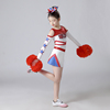 儿童啦啦操演出服拉拉队表演服女舞蹈服运动会，健美操竞技比赛服装