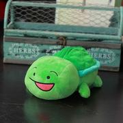 绿色乌龟毛绒笔袋可爱创意ins风小众枕式文具袋桌面大容量收纳袋