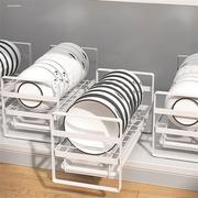 304不锈钢碗碟架沥水架 厨房置物架碗盘收纳沥水篮小型单层碗筷架