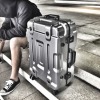 出口德国密码箱铝框金刚拉杆箱女旅行箱登机个性，潮流硬箱男行李箱