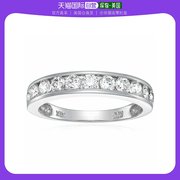 美国直邮virjewels通用戒指，宝石钻石白金天然生日结婚婚戒