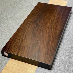 非洲黑檀大板实木茶桌茶台茶板1米8原木桌子工作台紫光檀办公家具