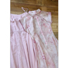早春高级感粉色吊带裙新中式粉色旗袍连衣裙子两件套装女2024