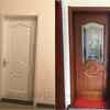 天津现代简约白色室内门卧室门，实木复合套装门烤漆定制木门房门