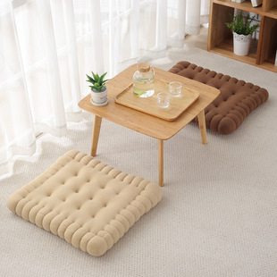 摩洛哥饼干垫餐桌椅子垫简约垫子榻榻米坐垫加厚纯色饼干飘窗地垫
