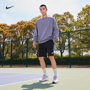 Nike耐克男子学院风法式毛圈短裤运动裤夏季宽松复古DX0767
