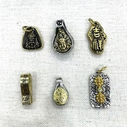 藏式文玩配件黄铜雕刻扎基拉姆，吊坠卡子手链项链佛珠配饰手工diy