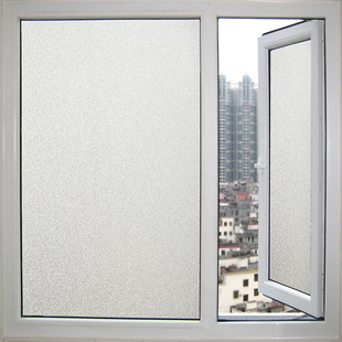 磨砂玻璃贴纸窗户透光不透明办公室卫生间厕所遮光隐私贴膜防走光