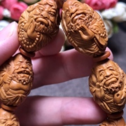 达摩橄榄核雕刻手串男女同款手链饰品橄榄胡