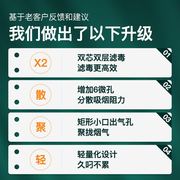 诤友烟嘴过滤器双重男士循环型，可清洗吸烟过滤嘴三用细支正牌