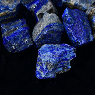天然水晶矿石青金石原石摆件石头阿富汗原矿玉石宝石毛料标本