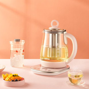 苏泊尔养生壶多功能家用电煮花茶壶，玻璃加厚全自动一体，智能煮茶器