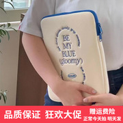 韩国 b.w**te ins风简约字母平板包电脑包ipad笔记本保护套包