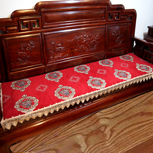 四季垫红木沙发坐垫套防滑机洗薄款垫子实木家具沙发垫盖布巾