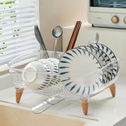 碗筷收纳盒碗柜厨房沥水，放碗箱装碗碟盘，餐具家用碗架沥水碗碟架大