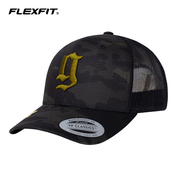FLEXFIT   MC迷彩网帽棒球帽战术团队同款大g刺绣帽子男夏款