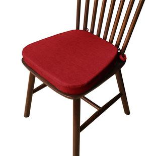 坐垫餐椅垫高密度海绵座垫马蹄形家用四季通用防滑椅子垫