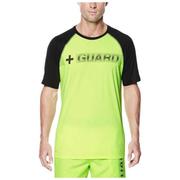 Nike/耐克男运动T恤夏季短袖拼接撞色荧光绿字母印花14746082