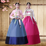 绣花朝鲜服装女长裙韩服改良大长今民族舞蹈演出传统韩国宫廷古装