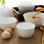 唐山白色骨质瓷碗日式和风东洋，碗深碗面碗米饭碗，小碗微波陶瓷餐具