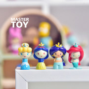 散货 迷你Q版白雪公主茉莉公主卡通公仔模型摆件 玩具 小玩偶