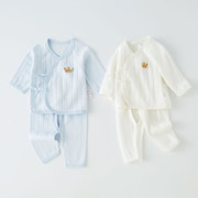 新生婴儿儿衣服纯棉婴幼儿，bb衫初生婴儿内衣套装，a类宝宝和尚服春