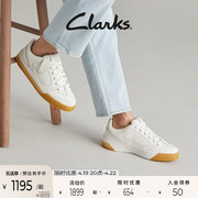 Clarks其乐艺动系列男鞋复古潮流面包鞋舒适耐磨透气休闲板鞋