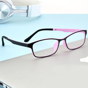 近视眼镜女可配有度数，韩版潮小脸型超轻tr90眼镜框，镜架学生近视镜