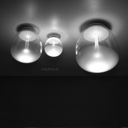 北欧简约创意玻璃吸顶灯玄关，走廊过道设计师民宿灯饰卧室吸顶灯
