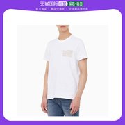韩国直邮CalvinKleinJeans T恤 CKJ 男士 CK 背面 印花 短袖 T