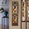 异丽泰国工艺品实木雕花板东南亚电视背景墙墙饰挂件木雕装饰画