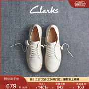 Clarks其乐女鞋单鞋鞋子女2023休闲鞋一脚蹬懒人鞋透气板鞋