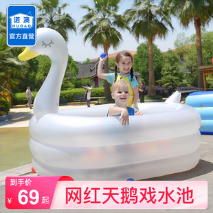 诺澳婴儿童充气游泳池家庭超大型海洋球，池大号成人戏水池加厚家用