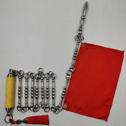 九节鞭不锈钢葫芦样式传统武术表演鞭训练鞭通轴手柄送鞭彩鞭包