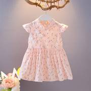 婴儿夏季裙子女童连衣裙夏装，公主裙0-1-2-3岁衣服4洋气童装女宝宝