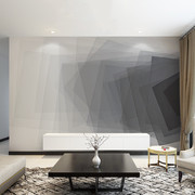 视觉现代简约墙纸无缝卧室客厅电视背景墙大气灰色壁纸墙布3D壁画