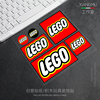 lego乐高玩具logo后玻璃改装车贴，头盔贴纸电动摩托车个性装饰贴纸