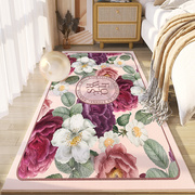 长条床边地毯客厅地毯家用卧室床前沙发茶几毯欧式脚垫飘窗垫地垫