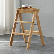 实木折叠凳家用多功能创意厨房高凳板凳便携凳子可折叠梯凳