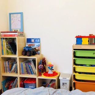 定制实木自由组合书柜书架，柜子储物柜收纳柜儿童书橱实木小