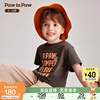 PawinPaw卡通小熊童装2024年夏季男童印花儿童休闲短袖T恤
