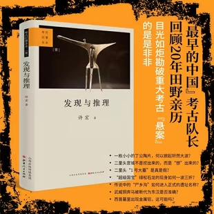 正版 发现与推理 考古纪事本末 一 考古学家许宏回顾二十年田野亲历 追踪文物的前世今生 重新展开考察考古“悬案”