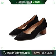 香港直邮潮奢 cole haan 可汗 女士45 mm 粗跟浅口鞋