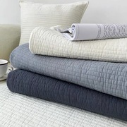 北欧简约现代纯色全棉，布艺四季通用防滑沙发垫子，纯棉加厚坐垫夏季