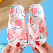 儿童女童人字拖夏季外穿沙滩水果拖鞋夹脚趾韩版海边防滑宝宝小孩