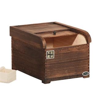 实木米箱桐木米桶环保米柜碳化榫卯，厨房储物面，p缸多功能杂粮盒包