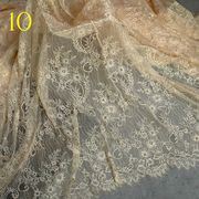 3米长15米宽睫毛蕾丝网纱，面料服装裙，子布s料装饰窗帘花边布