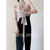 changsheng昭和少女性感显瘦连衣裙