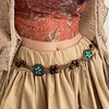 波西米亚民族风装饰编织细腰带，女2023搭配连衣裙高级感ins风