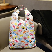 日本订单子母环保购物袋大容量防水樱花单肩包手提包便携收纳袋女